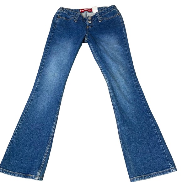 Levi's Denim - Women's Levi's Jeans Super low Stretch Jeans flare bottom SZ 26" denim pants
